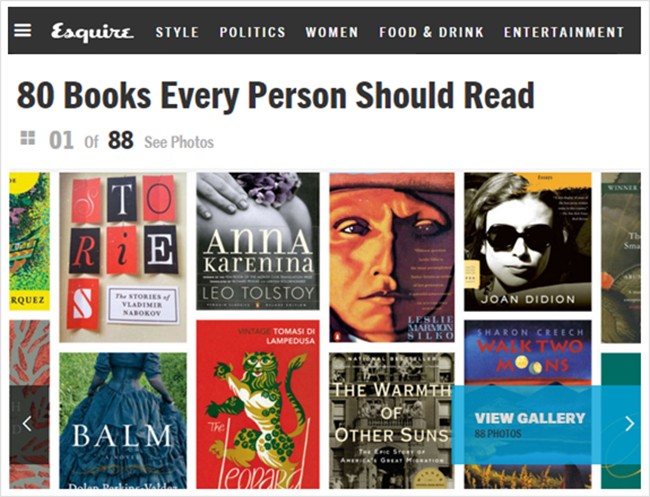 Esquire Books 01-16
