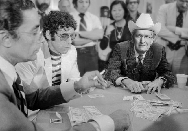 Tim Cook playing poker