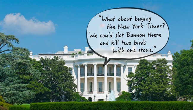 Trump quote in White House
